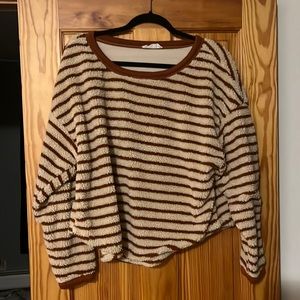 Comfy sherpa long sleeve